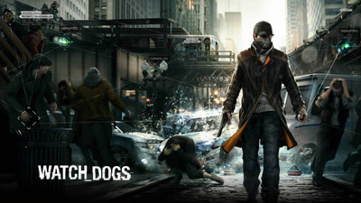 

Akhuratha Watch Dogs Fine Quality Wall Poster Paper Print(12 inch X 18 inch, Rolled)