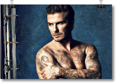 

Aabhaas David Beckham Wall Poster Fine Art Print(12 inch X 18 inch, Rolled)