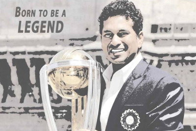 

Aabhaas Sachin Tendulkar Wall Poster Fine Art Print(12 inch X 18 inch, Rolled)