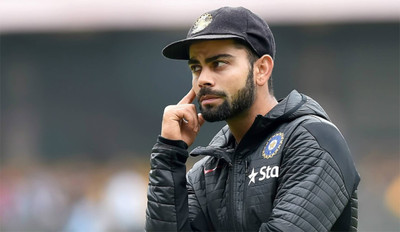 

Aabhaas Virat Kohli Wall Poster Fine Art Print(12 inch X 18 inch, Rolled)