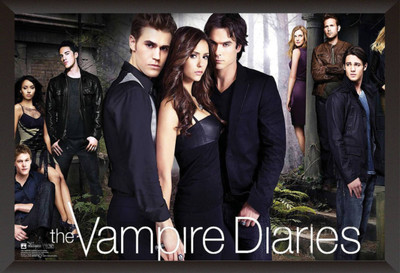 

Akhuratha The Vampire Diaries Fine Quality Wall Poster Paper Print(12 inch X 18 inch, Rolled)