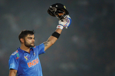 

Aabhaas Virat Kohli Wall Poster Fine Art Print(12 inch X 18 inch, Rolled)