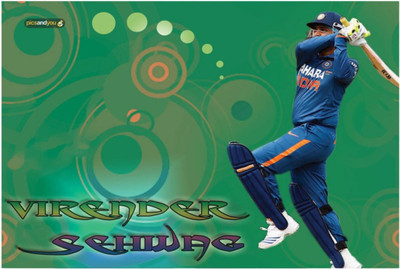 

Aabhaas Virat Kohli Wall Poster Fine Art Print(12 inch X 18 inch, Rolled)