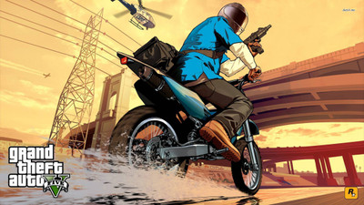 

Akhuratha GTA - Grand Theft Auto Fine Quality Wall Poster Paper Print(12 inch X 18 inch, Rolled)