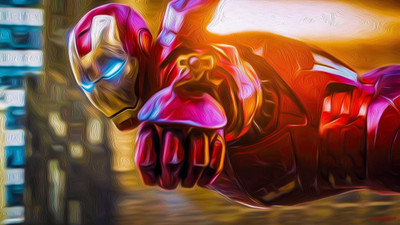 

Akhuratha Iron Man Fine Quality Wall Poster Paper Print(12 inch X 18 inch, Rolled)