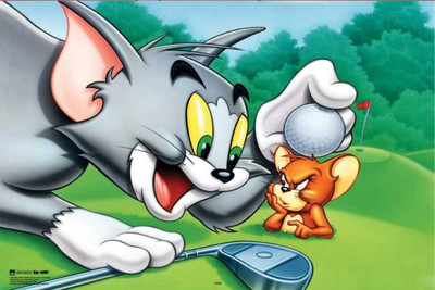 

Akhuratha Tom and Jerry Fine Quality Wall Poster Paper Print(12 inch X 18 inch, Rolled)