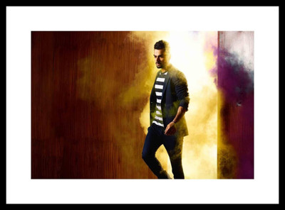

Aabhaas Virat Kohli Wall Poster Fine Art Print(12 inch X 18 inch, Rolled)