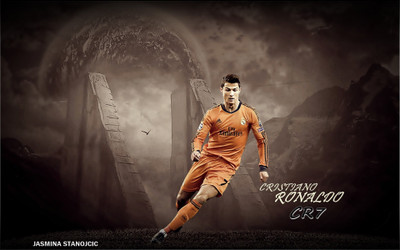 

Ronaldo Fine Quality Sports Wall Poster Fine Art Print(12 inch X 18 inch, Rolled)