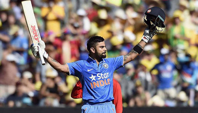 

Aabhaas Virat Kohli Wall Poster Fine Art Print(12 inch X 18 inch, Rolled)
