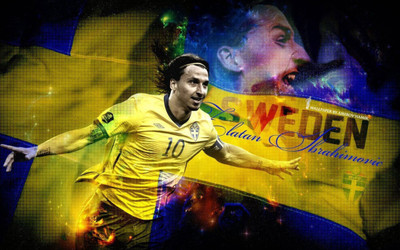 

Aabhaas Zlatan Ibrahimovic Wall Poster Fine Art Print(12 inch X 18 inch, Rolled)