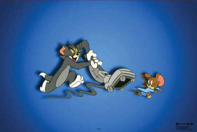 

Akhuratha Tom and Jerry Fine Quality Wall Poster Paper Print(12 inch X 18 inch, Rolled)
