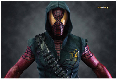 

Akhuratha Spiderman Fine Quality Wall Poster Paper Print(12 inch X 18 inch, Rolled)