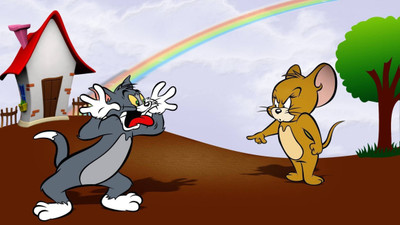 

Akhuratha Tom and Jerry Fine Quality Wall Poster Paper Print(12 inch X 18 inch, Rolled)