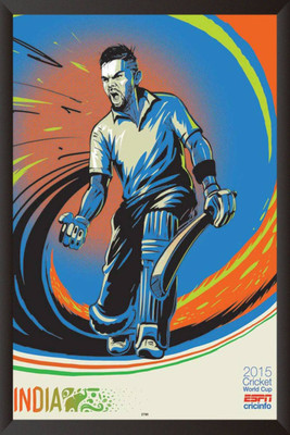 

Aabhaas Virat Kohli Wall Poster Fine Art Print(12 inch X 18 inch, Rolled)