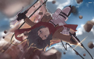 

Akhuratha Attack On Titan Fine Quality Wall Poster Paper Print(12 inch X 18 inch, Rolled)