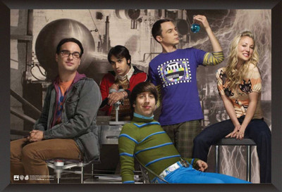 

Akhuratha The Big Bang Theory Fine Quality Wall Poster Paper Print(12 inch X 18 inch, Rolled)