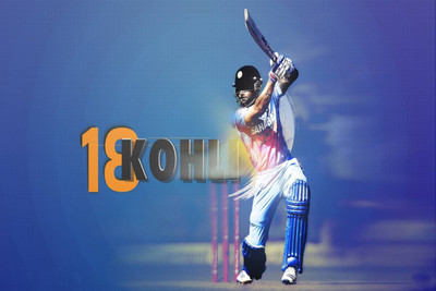 

Aabhaas Virat Kohli Wall Poster Fine Art Print(12 inch X 18 inch, Rolled)