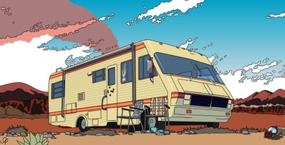 

Aabhaas Breaking Bad Wall Poster Fine Art Print(12 inch X 18 inch, Rolled)