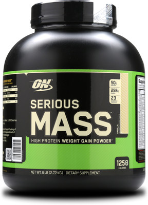 Optimum Nutrition Serious Mass Weight Gainers/Mass Gainers(2.72 kg, Vanilla) available at flipkart for Rs.2780
