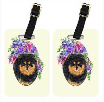 

Caroline's Treasures SS8075BT Pomeranian Luggage Tags Luggage Tag(Multicolor)