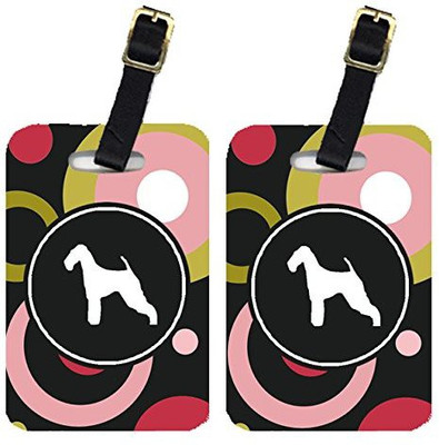 

Caroline's Treasures KJ1003BT Airedale Luggage Tag Luggage Tag(Multicolor)