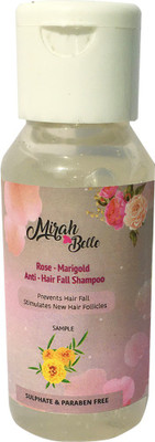 Mirah Belle Naturals Rose – Marigold Anti - Hair Fall Shampoo(60 ml) available at flipkart for Rs.48