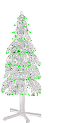 

TCARTS Door Crystal Christmas Tree Decorative Showpiece - 16 cm(Crystal, Silver)