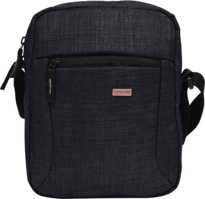 

Murano Boys & Girls Casual Black Polyester Sling Bag