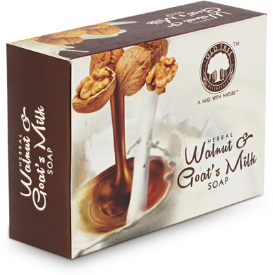 

Old Tree Walnut and Goat Milk Soap(360 g, Pack of 3)
