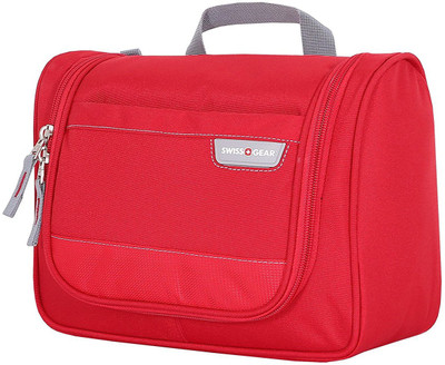 

Swiss Gear Toiletry Bag Travel Toiletry Kit(Red)