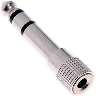 

TECHON TV-out Cable 6.35mm Male to 3.5mm(Silver, For PlayStation)