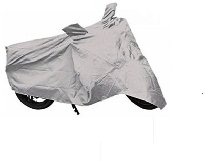 Autonity Two Wheeler Cover for Bajaj(Pulsar 220 DTS-i, Silver)