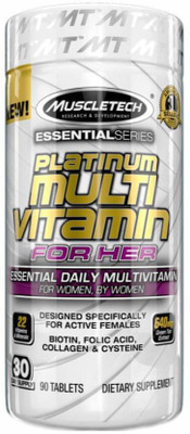 

Muscletech Essential Series Platinum Multi Vitamin for Her(90 No)
