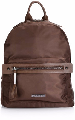 

Caprese Aniston Backpack Medium Dark Brown Backpack(Brown, 3 L)