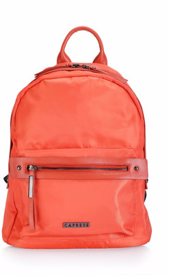 

Caprese Aniston Medium 5 L Backpack(Orange)