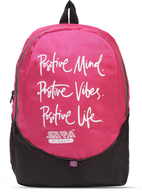 

SARA DP_36 - Pink 20 L Backpack(Pink)
