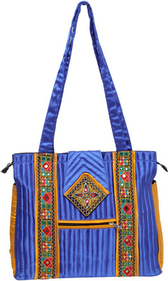 

INDICRAFTS STUDIO SHARMILEE Sling Bag(Blue, 14 L)