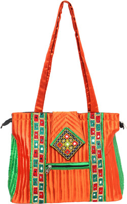 

INDICRAFTS STUDIO SHARMILEE Shoulder Bag(Brown, 14 L)