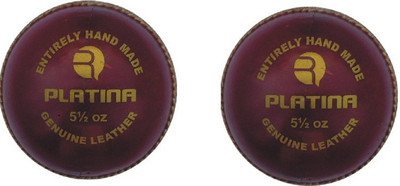 

Rmax PLATINA (PACK OF 2) LEATHER Cricket Leather Ball(Pack of 2, Multicolor)