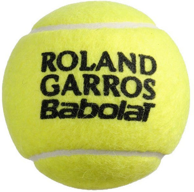 

Babolat FRENCH OPEN ALL COURT X3 Tennis Ball(Pack of 3, Yellow)