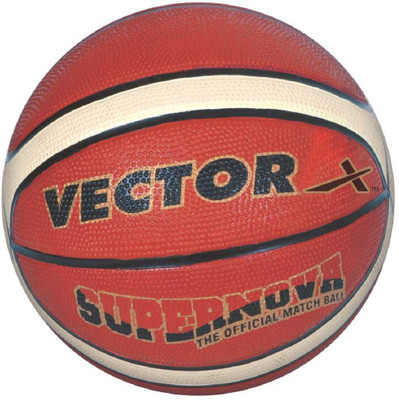 

Vector X BB-SUPERNOVA- Basketball - Size: (Pack of 1, Orange, White, Brown;white
