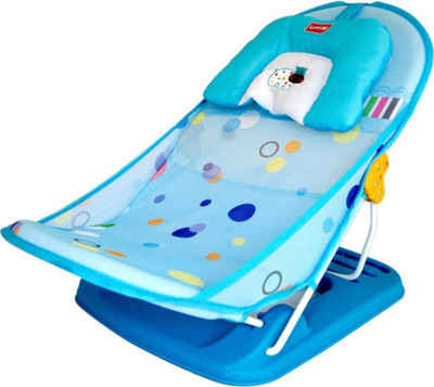 

Kidoyzz Baby Bather with Removable Head Support Cushion Infant Bath Aid Todler Baby Bath Seat-BTH21 Baby Bath Seat(Multicolor)