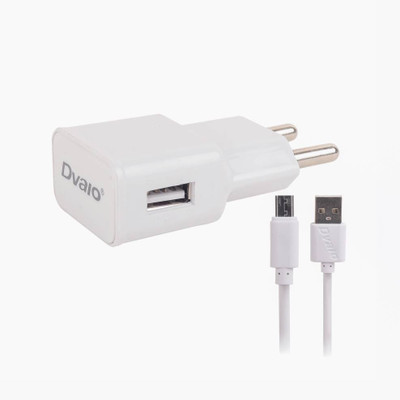 

Dvaio compatible with A6000 plus ( 1Amp Genuine Output ) Mobile Charger(White)
