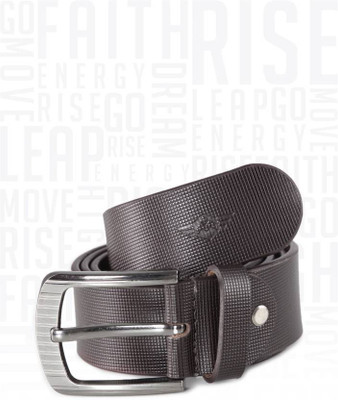 

Metronaut Men Casual Genuine Leather Belt, Brown