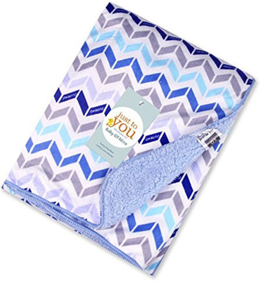 

Baby Bucket Printed  Blanket(Polyester, Blue