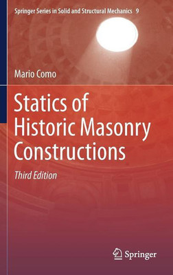 Statics of Historic Masonry Constructions(English, Hardcover, Como Mario)