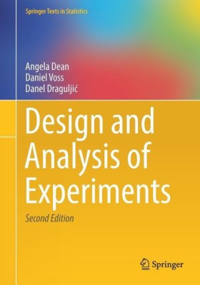 Design and Analysis of Experiments(English, Paperback, Dean Angela)