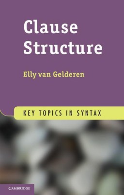 Clause Structure(English, Paperback, van Gelderen Elly)