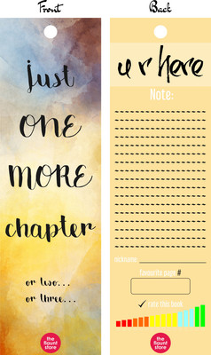 

TheFlauntStore BKTEST-3 Paper Card Bookmark(Quotes, Multicolor)