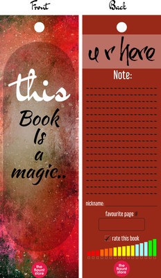 

TheFlauntStore BKTEST-13 Paper Card Bookmark(Quotes, Multicolor)